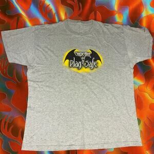 Budweiser Halloween Grey and yellow Batman Vintage budweiser halloween grey and